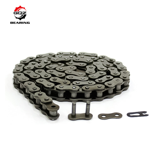 40MN Carbon Steel Motorcycle Chain 12.7mm Pitch Heat Treatment