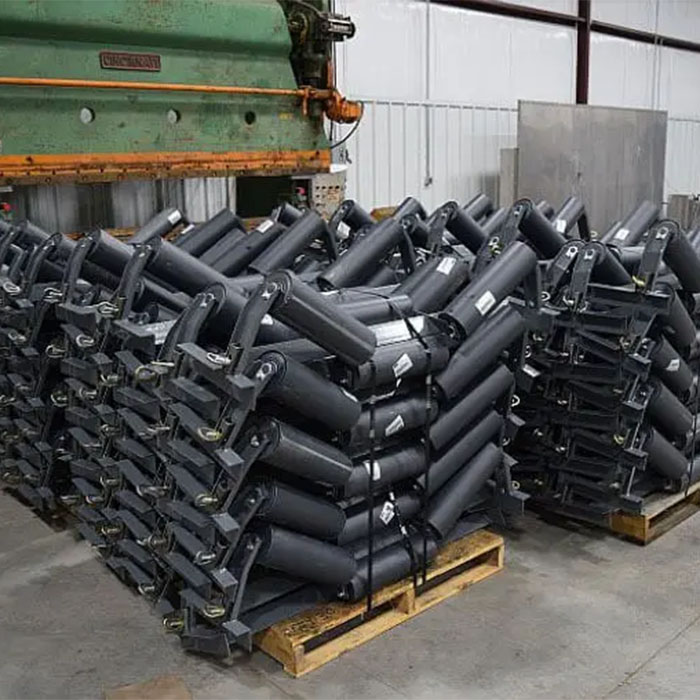 Guarante Six Months Customizable Black Mining Conveyor Rollers