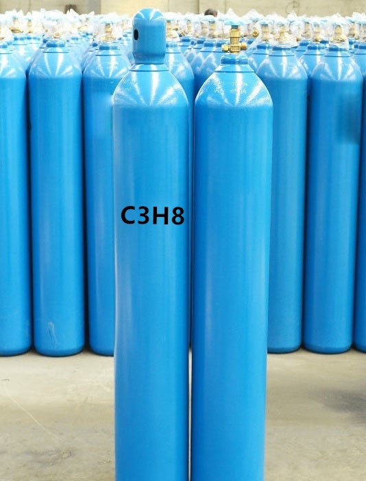 99.5% Purity Industrial Grade 40L/ 47L/ 50L/ 118L/ 926L Propane C3h8 Gas
