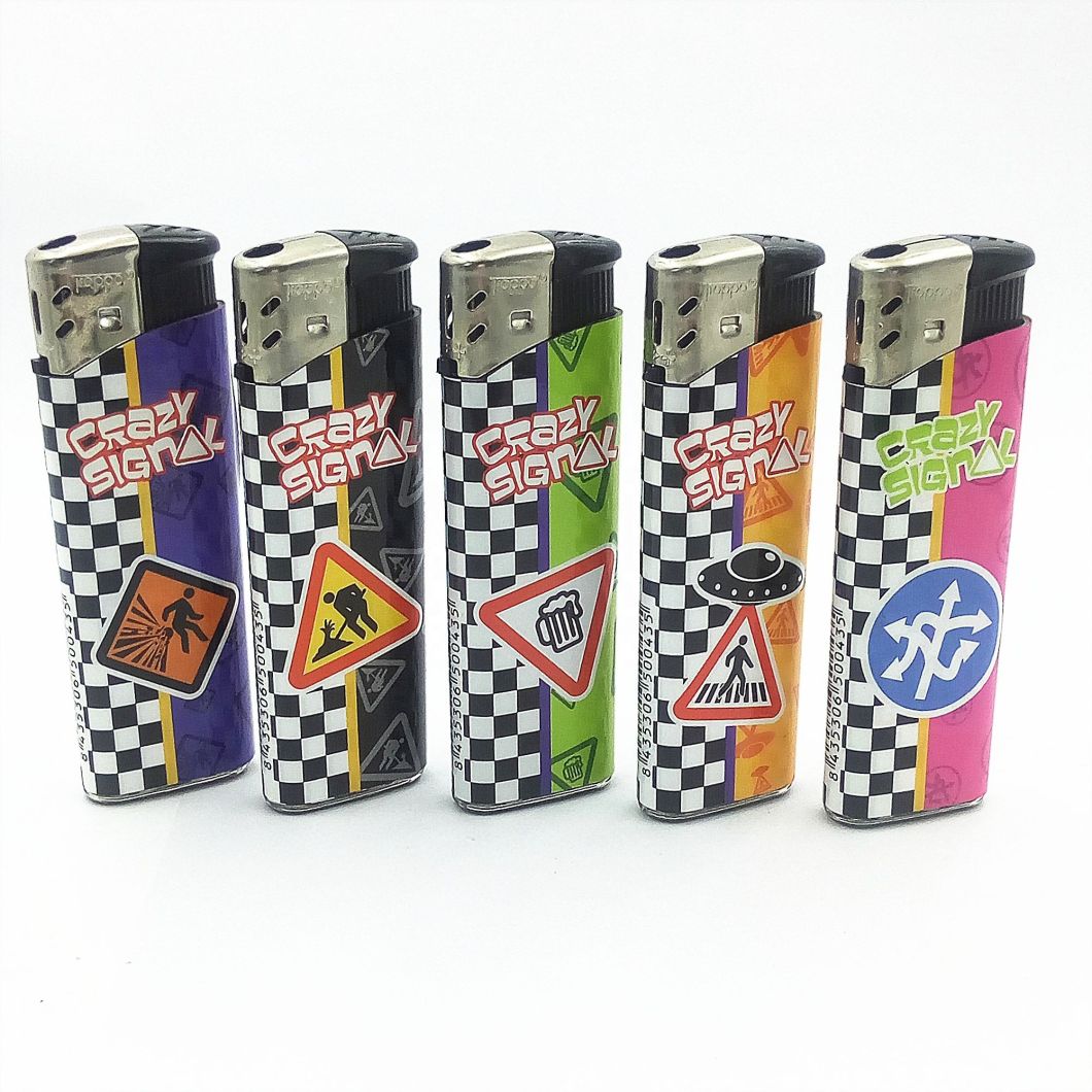 Competitive Price Customized Design Refilling Cigarette Safety-Flint Lighter