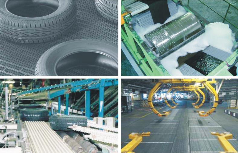 Plastic Flat Top Modular Conveyor Belt for Food and Packaging Industry Conveyor Belt