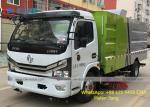 Dongfeng 4X2 4M3 Watering Tank 5M3 Dust Tank Road Washing Cleaning Sweeper Truck