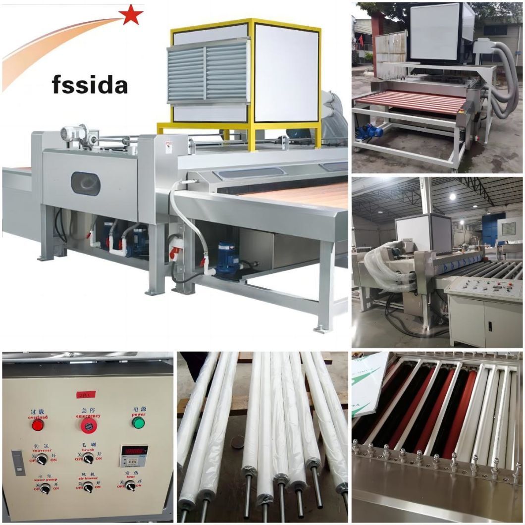 Simple and Easy-to-Operate Automatic Horizontal Plate Cleaning and Drying Glass Washing Machine