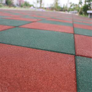 Gym Playground Rubber Mat Speckled Rubber Tile For Sale Rubber