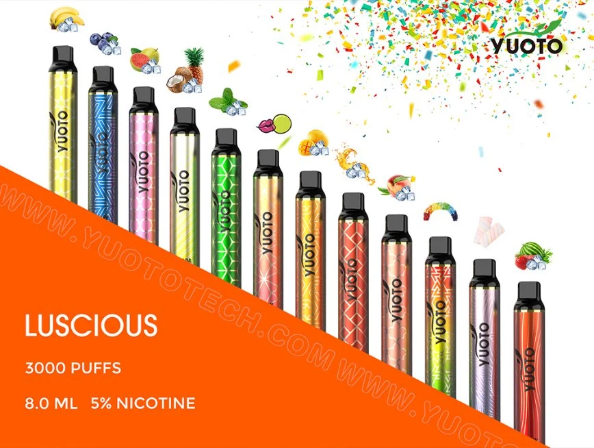 One-Time E-Cigarette Hot Selling Yuoto E-Cigarette Wholesale One-Time 3000 Puff Vaper Vape Pod