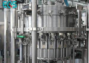 China Low Temperature Carbonated Drink Filling Machine PET Bottle Famous Brand PLC Machine 6000 BPH wholesale