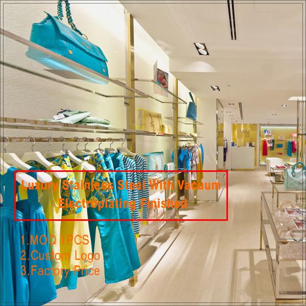 New Clothes Store Clothing Showroom Interior Design For Sale