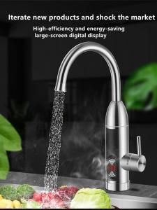 China Energy Saving Thermal Electric Faucet 3000W 220v Instant Electric Heating Faucet on sale 