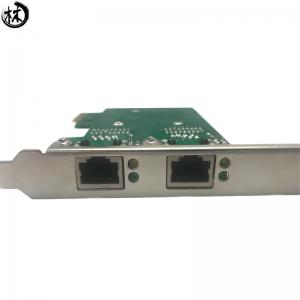 China Dual-port Gigabit PCIE RJ45 port PCI Express LAN card,network card on sale 
