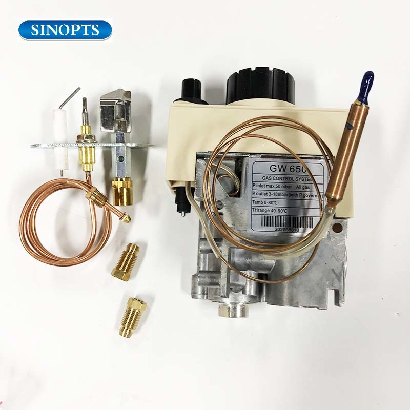 Gas Fireplace Safety Temperature Controller Thermostat Valve