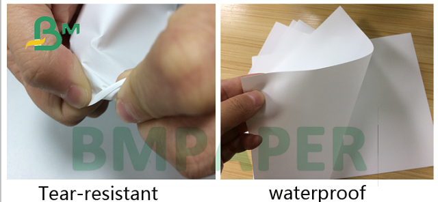 80gsm 100gsm Waterproof 2 side Stone Paper Sheet For Fruite Package 30x40cm