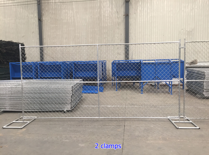 Standard Size Good Sale Chain Link Temporary Fence Manufacturer
