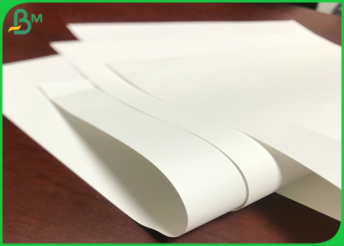 White Coated Synthetic Paper rolls 80um to 350um thick non tear paper