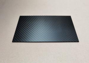 China 3K Twill Weave Carbon Fiber Plate For Aerospace , Military Low Weight on sale 