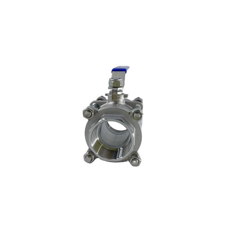 3 PC Stainless Steel SS316 SS304 Ball Valve