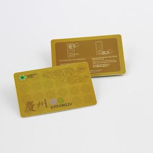 China Preprinted Golden Plastic PVC Card Hot Stamp Foil Metallic Silver Printing OEM on sale 