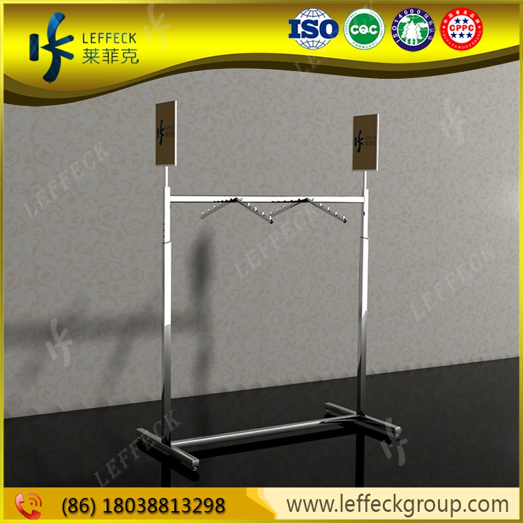 Customized metal clothing single pole stainless steel racking for clothing store racking.jpg