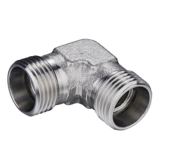 Factory Direct Male Thread Hydraulic Pipe Fittings 90 Degree Elbow Hydraulic Adapter 1c9 1d9 Hydraulic Elbow Fitting