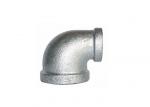 High Performance Malleable Iron Elbow Beaded Hose Barb Fittings Anti Abrasive