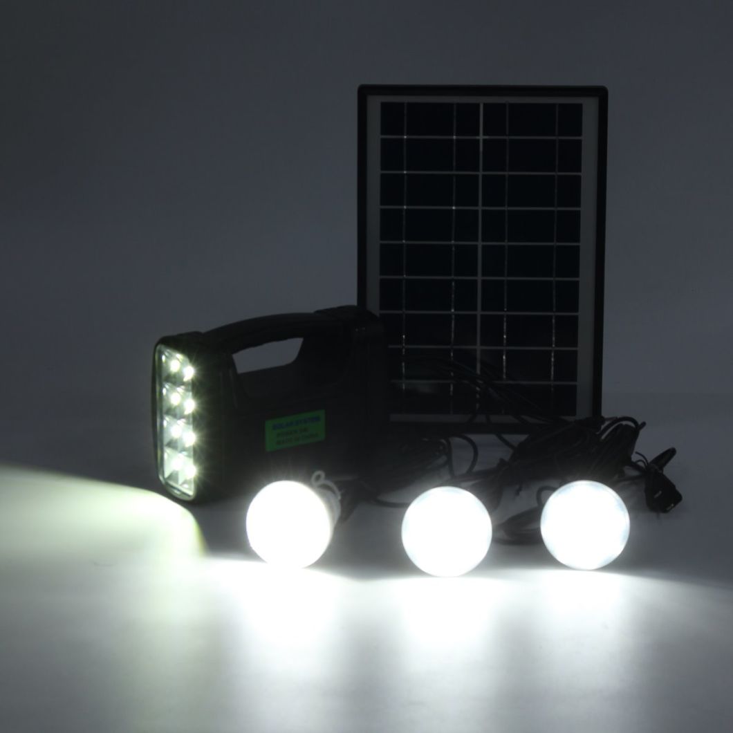 Solar Panel Generator Light Solar Indoor Light Do It Yourself Solar Kit 3W 4W 5W Solar Light+3PCS Solar Lamp