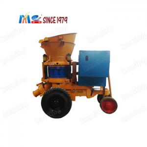 China Electric Motor Mine Dry Gunite Shotcrete Machine 9m3/H 0.6Mpa on sale 