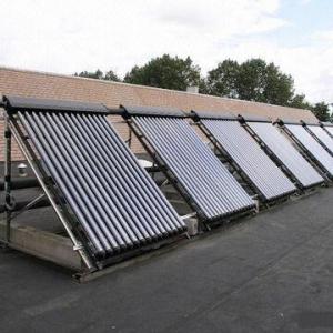 China Solar water heating system/heat pipe evacuated tube collector, easy plug-in installation on sale 