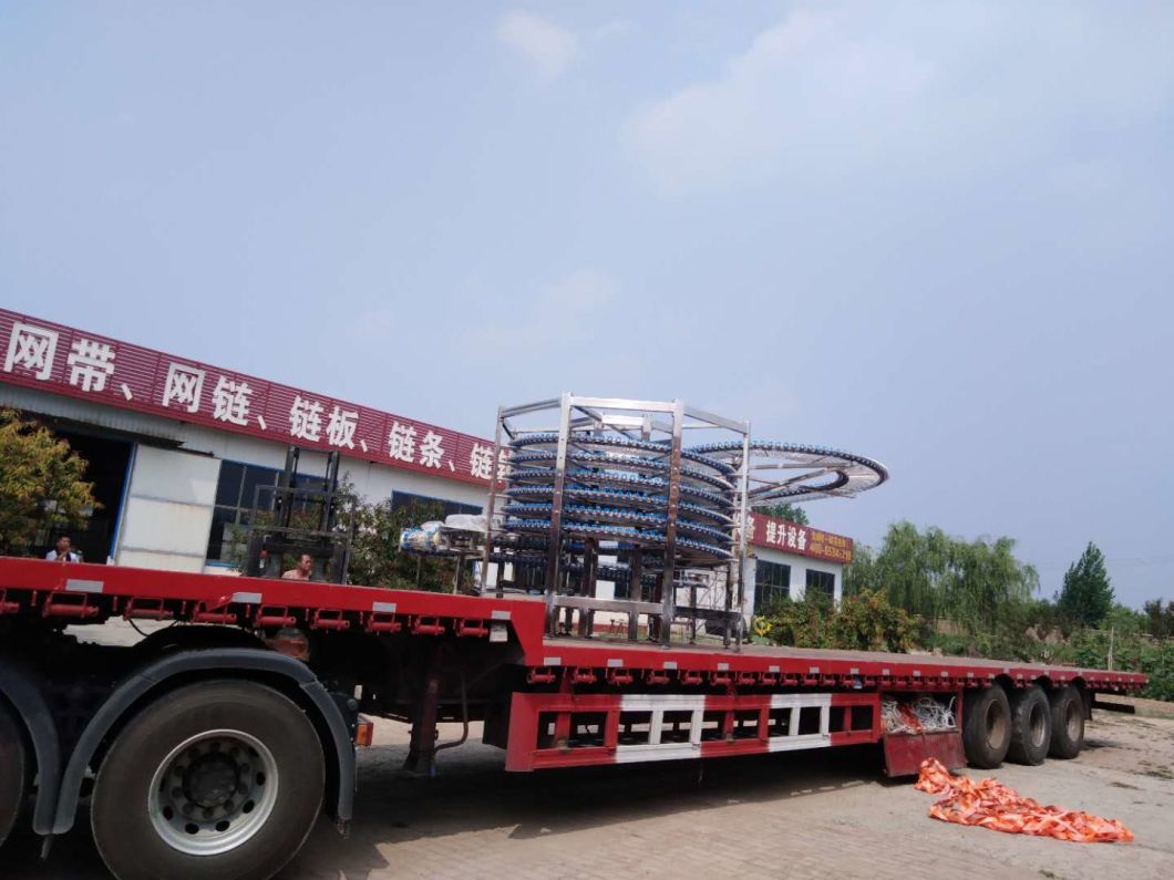 Stainless Steel Bread Spiral Cooling Tower in China Manufacturer with High Mass