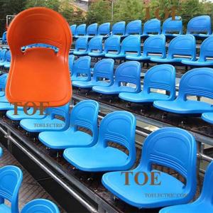 Indoor Outdoor High Middle Low Bracket Plastic Seat Soccer Stadium