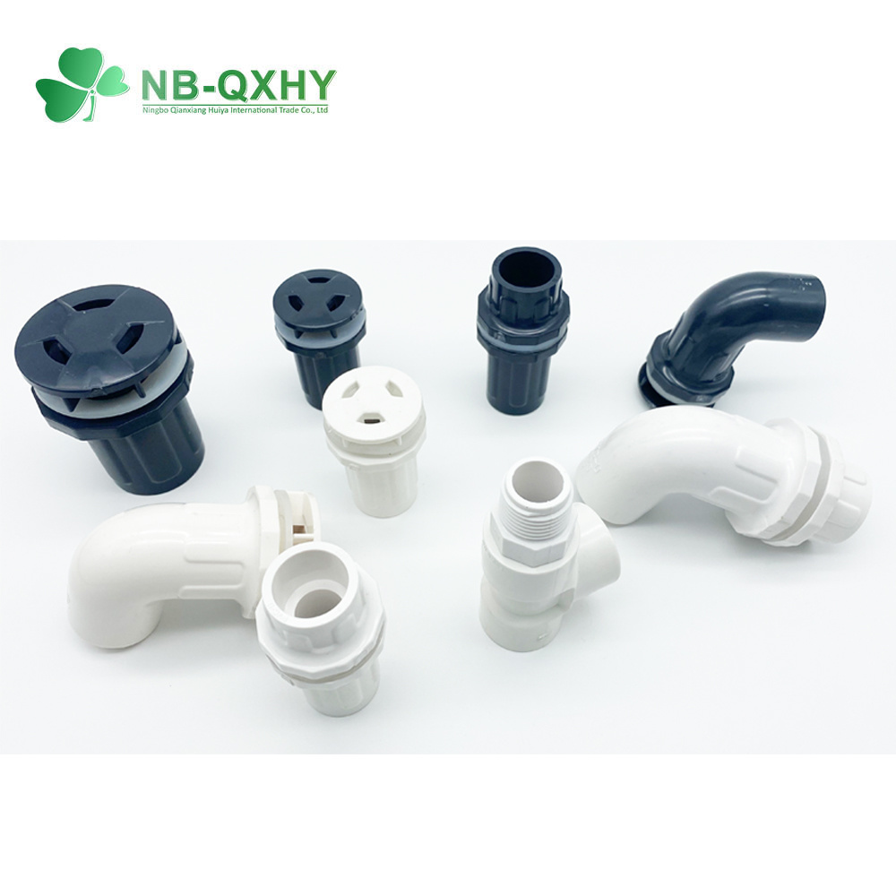 Hight Quality Aquarium/Fish Tank Thread Pipes and Fittings for Water Supply and Drainage