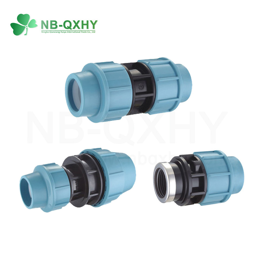 Agricultural Irrigation PP Compression Equal/Reducing Coupling for Pipe Fitting System