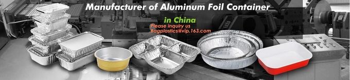 Rectangle Shaped Disposable Aluminum Foil Pan Take-Out Food Containers With Aluminum Lids/Without Lid 11