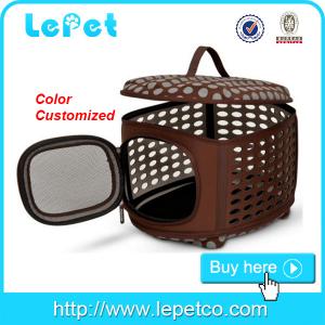 China Comfort Travel Oxgord Soft-Sided large pet carrier designer pet carrier soft pet crate pet cage on sale 