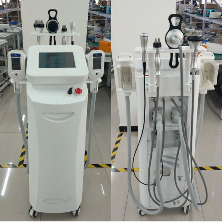 2018 hottest CE approved cryolipolysis fat freezing weight loss clinic beauty machine with cavitaion, RF, cool sculpting