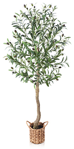 4 Ft Artificial Olive Tree