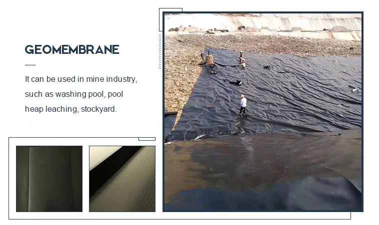 1.5mm HDPE Geomembrane for Landfill Project in Philippines