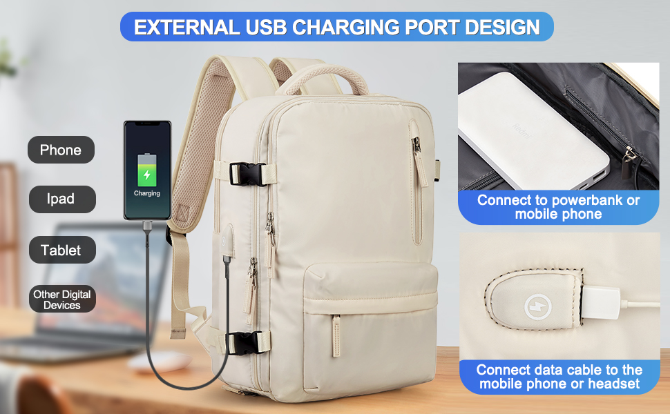 USB charging port design