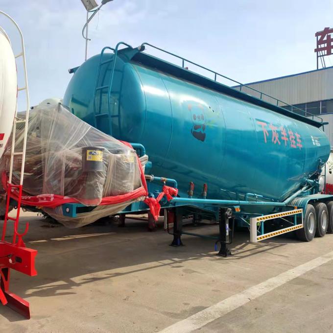 Low Density Powder Transport Semi Trailer Bulk Cement Tanker Powder Semi-trailer 2
