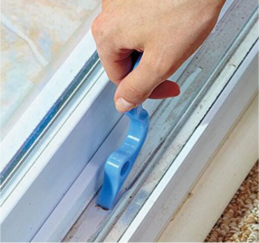 Hand-held Door Window Track Groove Gap Or Kitchen Cleaning Brushes