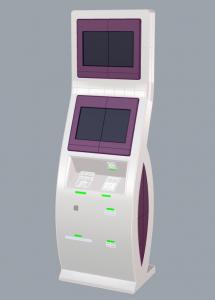 China A4 Printer Self Service Payment Kiosk 17  LCD For Government / Office / Building Hall on sale 
