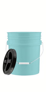 5 Gallon bucket, food grade bucket, bucket with lid, cleaning bucket, small bucket