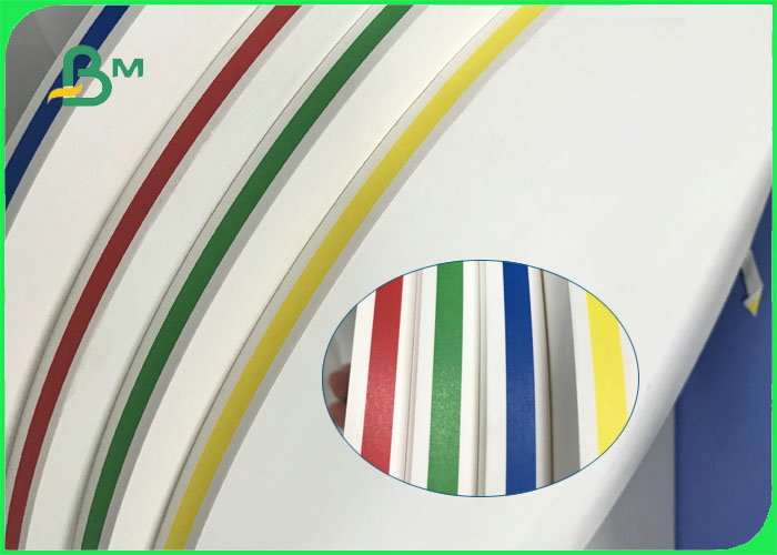 60gsm 120gsm FDA Colorful Food Grade Craft Paper Roll For Straws Making 