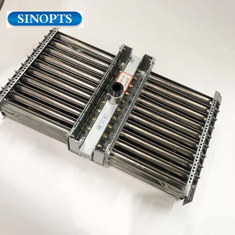 Boiler Spare Parts Replacement Gas Boiler Steam Fire Row 10 Rows Stainless Iron Zinc Plate Burner Tray