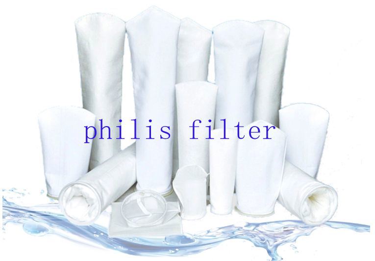 Square Plastic Collar Micron Filter Bag for Liquid Water Filter