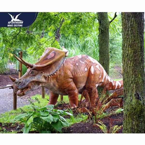 Mechanical Animatronic Outdoor Dinosaur Garden Statue Attractive