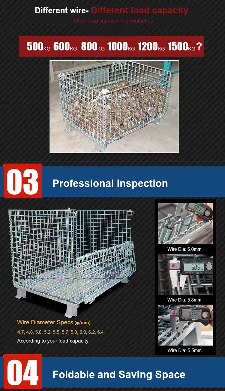 High quality warehouse wire partitions & security cages for sale