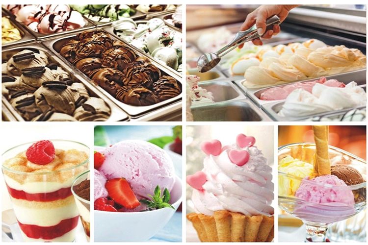 commercial soft serve ice cream machine/ ice cream making machine/ mini soft ice cream machine