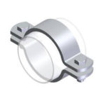 DIN 3567-A steel pipe clamps
