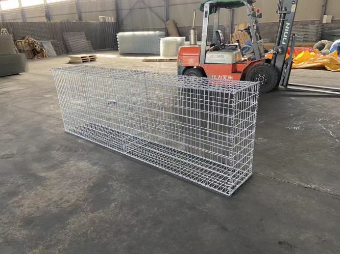 Zinc Coating 220-280g/m2 Welded Mesh Gabions for Slope Protection with Pallet Package
