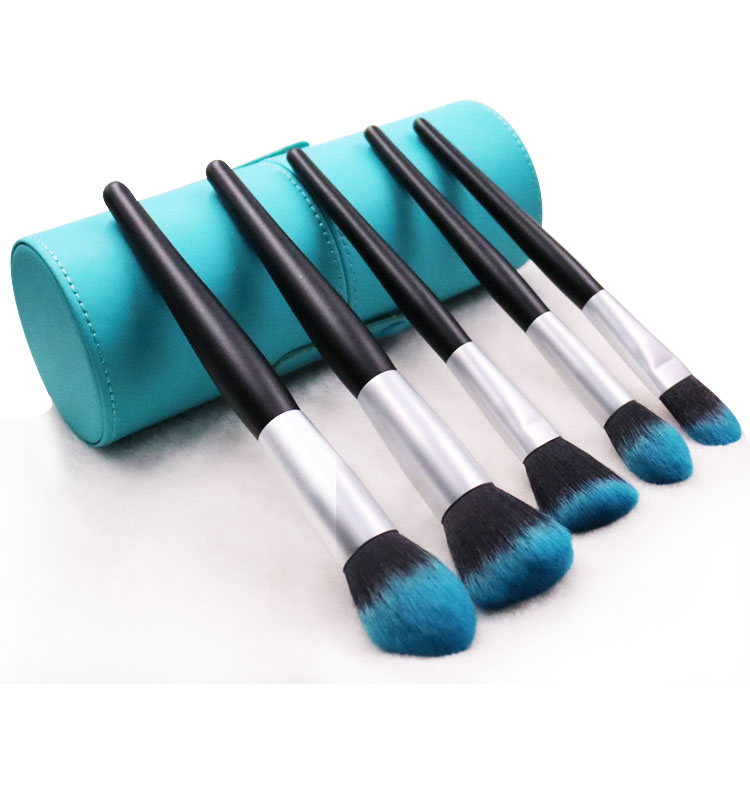 100% Cruelty Free Synthetic Hair Vegan Private Label Rainbow Makeup Brushes