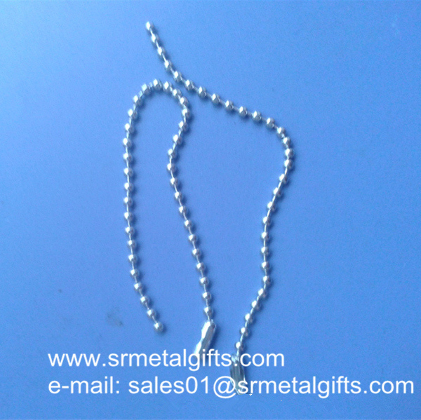 precut stainless steel ball chain cut to customized sizes